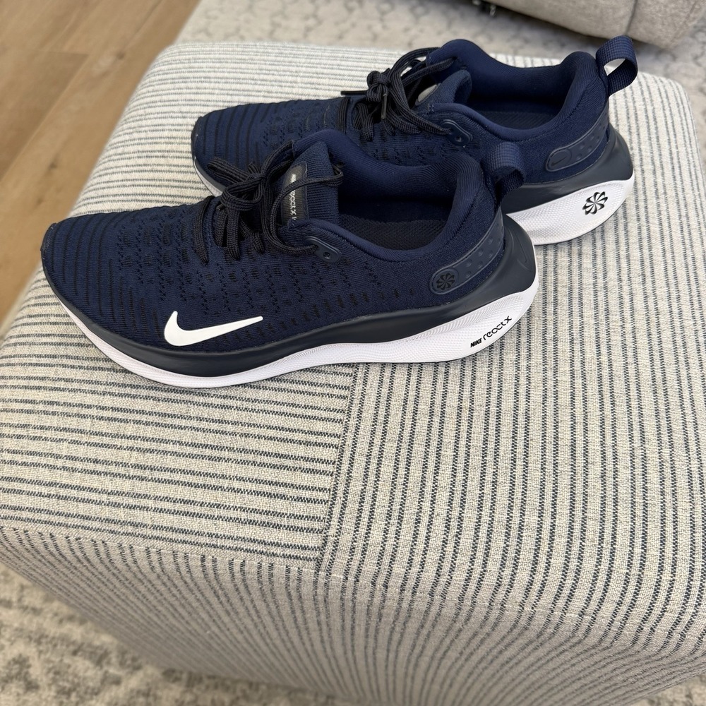 Nike ReactX Infinity Run 4 Midnight Navy/White Running-Training Size - 7.5 EUC